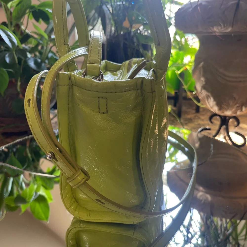 Marc Jacobs Lime Green Mini Tote. EUC - Picture 4 of 11